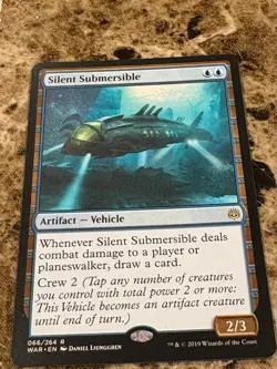 SILENT SUBMERSIBLE Magic MTG War of the Spark - Image 1