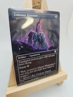 MTG Colossus Hammer 0110 Full Art Near Mint Condition - Image 2
