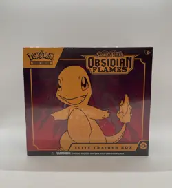 Pokemon TCG Scarlet & Violet Obsidian Flames Factory Sealed Elite Trainer Box - Image 1