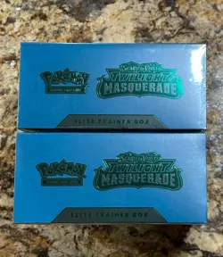 POKEMON Twilight Masquerade Elite Trainer Box (ETB) - NEW Factory Sealed Set (2) - Image 2