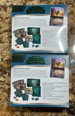 POKEMON Twilight Masquerade Elite Trainer Box (ETB) - NEW Factory Sealed Set (2) - Image 5