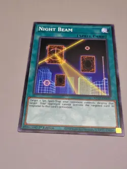 Yugioh Night Beam Stax-en037 2 Player Starter Set 1st Edition Common - Image 1