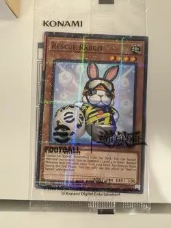 Rescue Rabbit + Neymar Jr - NYCC 2025 eFootball Promo Set - Yugioh OTS SEALED - Image 1