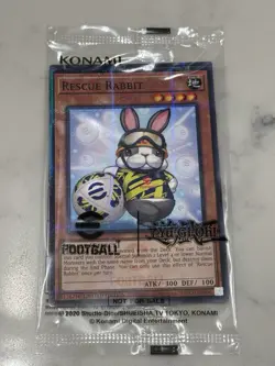 Rescue Rabbit + Neymar Jr - NYCC 2025 eFootball Promo Set - Yugioh OTS SEALED - Image 2