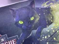 VTG 1996 Yugioh Yu-Gi-Oh Trading Card Battle Monster League Black Cat Mouse Pad - Image 4