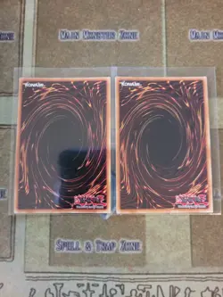 YUGIOH ZUBABABANCHO + DODODODWARF LED6 RARE UNLIMITED ED NM - Image 2