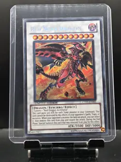 Yugioh Red Nova Dragon CT07-EN005 Secret Rare Limited Edition NM - Image 3