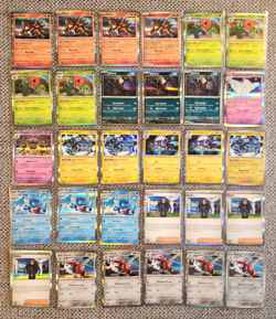 2023 POKEMON 30-CARD S & V OBSIDIAN FLAMES BLACK STAR HOLO/REV. LOT All Mint! - Image 1