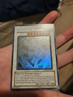 ghost rare Stardust Dragon TDGS-EN040 Unlimited lightly played yugioh card - Image 3