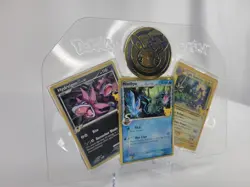 Pokemon Celebrations Tin Lunchbox Promo Cards Set + Coin - Mint/NM! New - Image 3