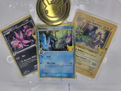 Pokemon Celebrations Tin Lunchbox Promo Cards Set + Coin - Mint/NM! New - Image 5