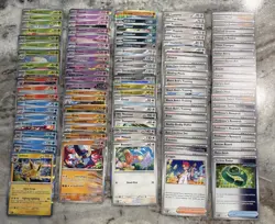 Pokemon TCG Prismatic Evolutions - Complete Base Set C/UC/Rare Holo - 100 Cards - Image 1