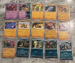 Pokemon TCG Prismatic Evolutions - Complete Base Set C/UC/Rare Holo - 100 Cards - Image 2