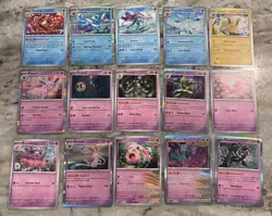 Pokemon TCG Prismatic Evolutions - Complete Base Set C/UC/Rare Holo - 100 Cards - Image 3