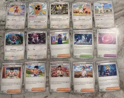Pokemon TCG Prismatic Evolutions - Complete Base Set C/UC/Rare Holo - 100 Cards - Image 4