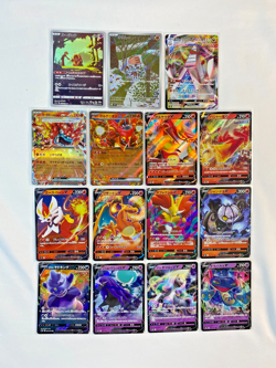 Pokemon Card Lot (15) - CHR/AR/RRR/RR - Japanese - Excellent Condition - Image 1