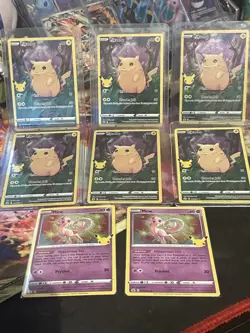 Pikachu Celebrations Card #005/025 NM Lot of 6 Pokemon TCG Cards - Image 1