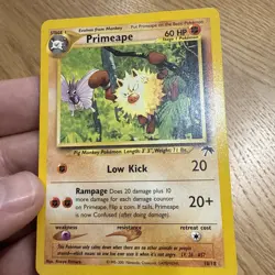 Primeape 18/18 Southern Islands LP Pokemon Card - Image 5