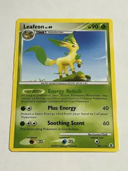 Pokemon Plasma Freeze Evolutions🔥LEAFEON # 11/116 RARE🔥3-CARD LOT - Image 4