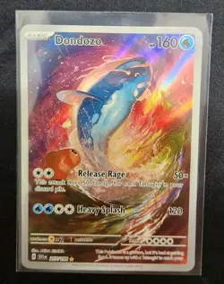 Dondozo ILLUSTRATION RARE HOLO 207/198 Pokemon TCG Card SV1 Near Mint NM - Image 1