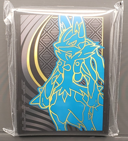 Lucario Card Sleeves From Mega Evolutions ETB 65 Count - Image 4