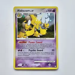 Alakazam Mysterious Treasures Holo Rare Pokemon Card 2/123 - Image 1