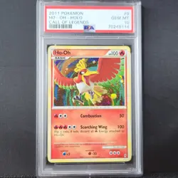PSA GEM MINT 10 - HO-OH - 2011 Call of Legends Holo Rare Pokemon Card - 9/95 - Image 1