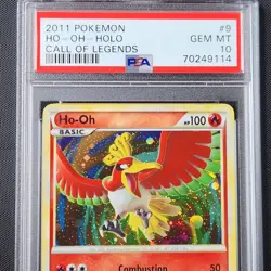 PSA GEM MINT 10 - HO-OH - 2011 Call of Legends Holo Rare Pokemon Card - 9/95 - Image 2