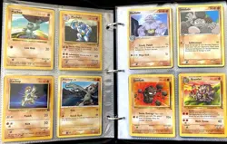 Vintage/Mid Era Pokemon Card Binder Collection LOT Holo WOTC Neo Gym NO DUPES!! - Image 3