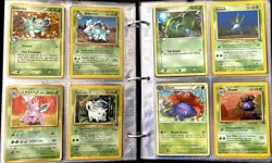 Vintage/Mid Era Pokemon Card Binder Collection LOT Holo WOTC Neo Gym NO DUPES!! - Image 4