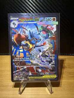 Mega Lucario Ex 179/132 SIR NM Mega Evolution Pokemon Card - Image 1