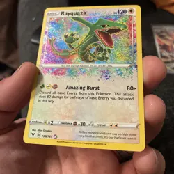 Rayquaza Amazing Rare #138/185 Vivid Voltage Holo Pokemon Card NM - Image 3