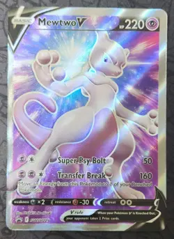 Mewtwo V SWSH229 SWSH: Sword & Shield Promo Cards Holo - Image 1