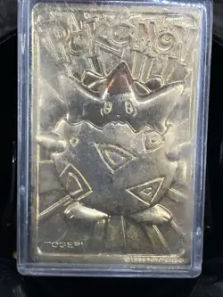 Charizard And Togepi gold plated 23k card burger king pokemon w/ pokeball - Image 2