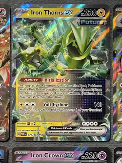 Pokemon Cards ex Lot Iron Crown Noivern Totters Scizor Gouging Fire Rare Holo - Image 3