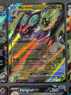 Pokemon Cards ex Lot Iron Crown Noivern Totters Scizor Gouging Fire Rare Holo - Image 4