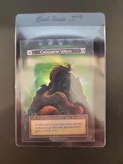Conqueror Worm Sorcery Contested Realm Alpha Elite Foil - Image 1