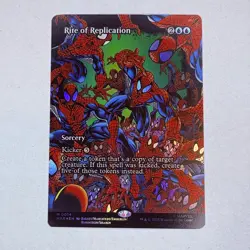 Rite of Replication (Borderless) Marvel Universe Eternal-Legal Foil MTG NM - Image 1