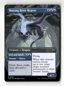 Marang River Regent (Borderless) Tarkir: Dragonstorm #378 Rare - Image 1