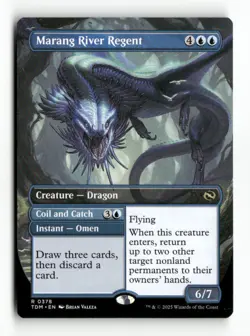 Marang River Regent (Borderless) Tarkir: Dragonstorm #378 Rare - Image 2
