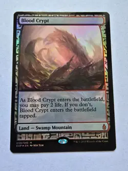 Blood Crypt - Foil - Masterpiece Series - Near Mint - MTG - Image 1