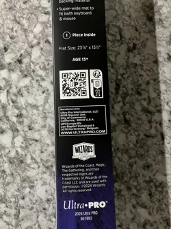 Ultra Pro MTG Magic Final Fantasy Tifa, Martial Artist Playmat New In Box Sealed - Image 2