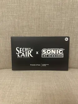 Secret Lair x Sonic: Friends & Foes Foil Rainbow 🌈SEALED!! MTG In Hand - Image 1