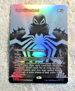 Opposition Agent M 0019 Mythic Borderless Foil - Magic MTG Marvel's Spider-Man - Image 1
