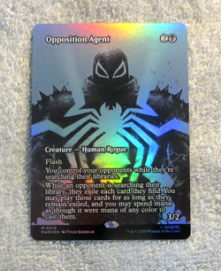 Opposition Agent M 0019 Mythic Borderless Foil - Magic MTG Marvel's Spider-Man - Image 3