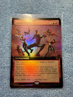 Magic MTG Spider-Verse (Extended Art) Marvel's Spider-Man Foil - Image 1