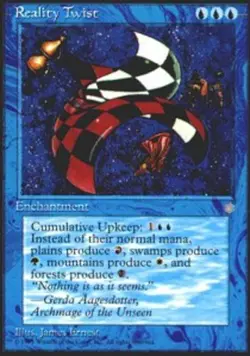 Reality Twist - Ice Age # MTG Magic The Gathering - Image 1