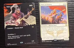 x2 Voice of Victory (Borderless) Tarkir: Dragonstorm Regular and borderless - Image 1