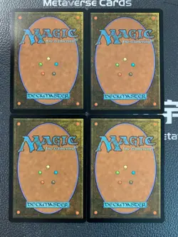 Magic MTG Feed the Swarm Spider-Man Noir Borderless Foil Marvel Spider-Man Lot*4 - Image 2