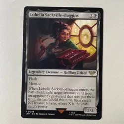 Magic the Gathering LoTR #93 Lobelia Sackville-Baggins Rare - Image 1